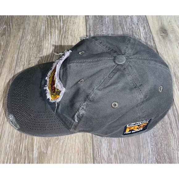 Timberland Pro Series Boot Outlet Gray Yellow Adjustable Baseball Hat Cap - Picture 6 of 12